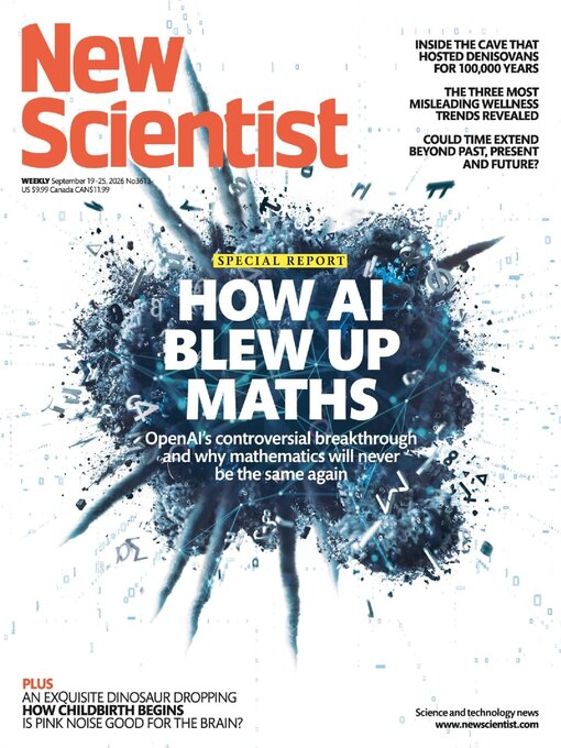 Cover image for New Scientist